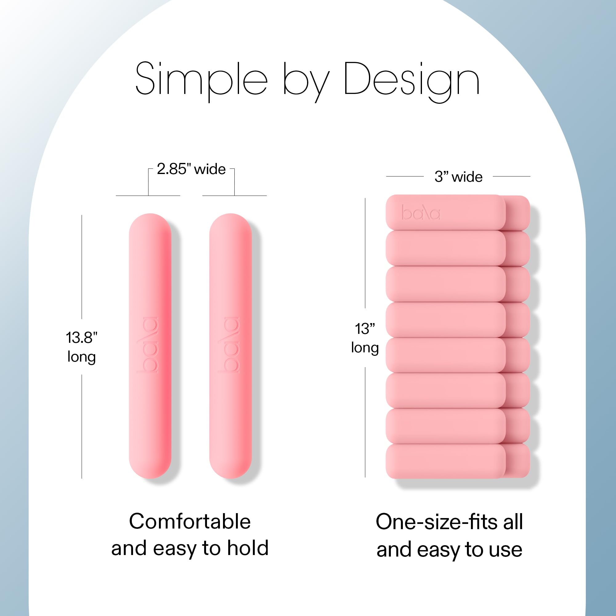 Bala Bangles & Bala Bars Home Workout Equipment Bundle - Blush - Image 4