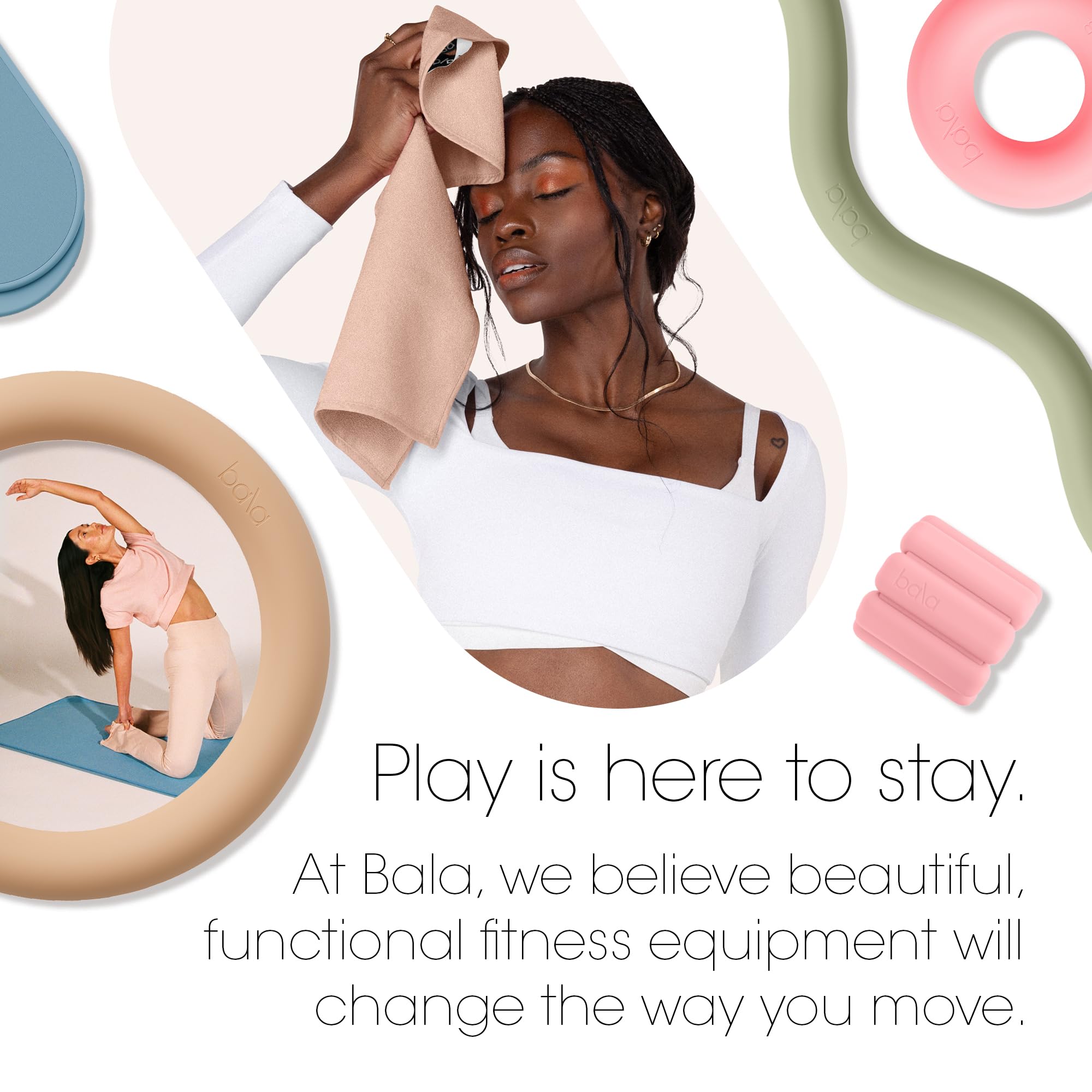 Bala Mini Sweat Towels for Gym, Sage - Cooling & Sweat Absorbing Gym Towels for Athletic Sports, Yoga, Pilates & Exercise - Home Workout Essentials for Women & Men - Soft, Quick Dry Fitness Rags - Image 5