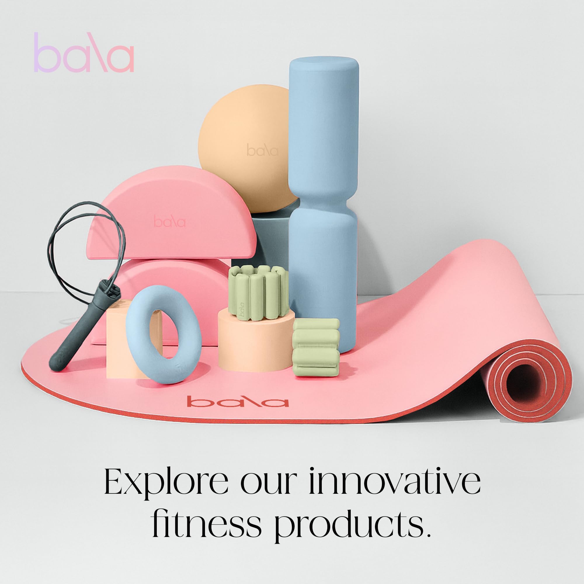 Bangles Wrist & Ankle Weights 2 Pound Pair and Bala Bars Dumbbell Set 2 Pound – Wearable Ankle Weights & Hand Weights for Fitness, Yoga & Strength Training - Image 6